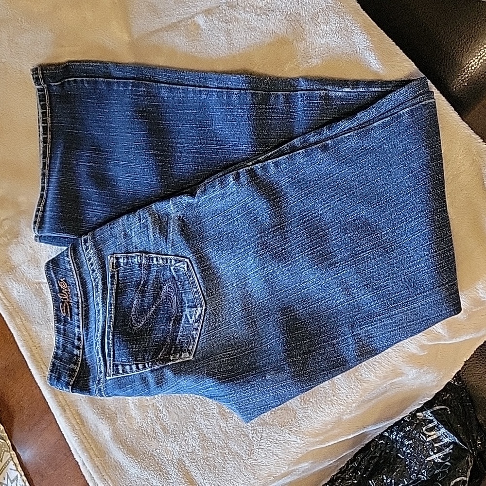 Silver Suki Jeans